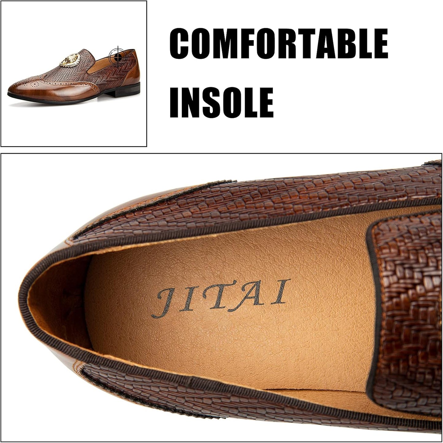 Men'S Fashion Loafers Wedding Shoes Loafers for Men Party Shoes