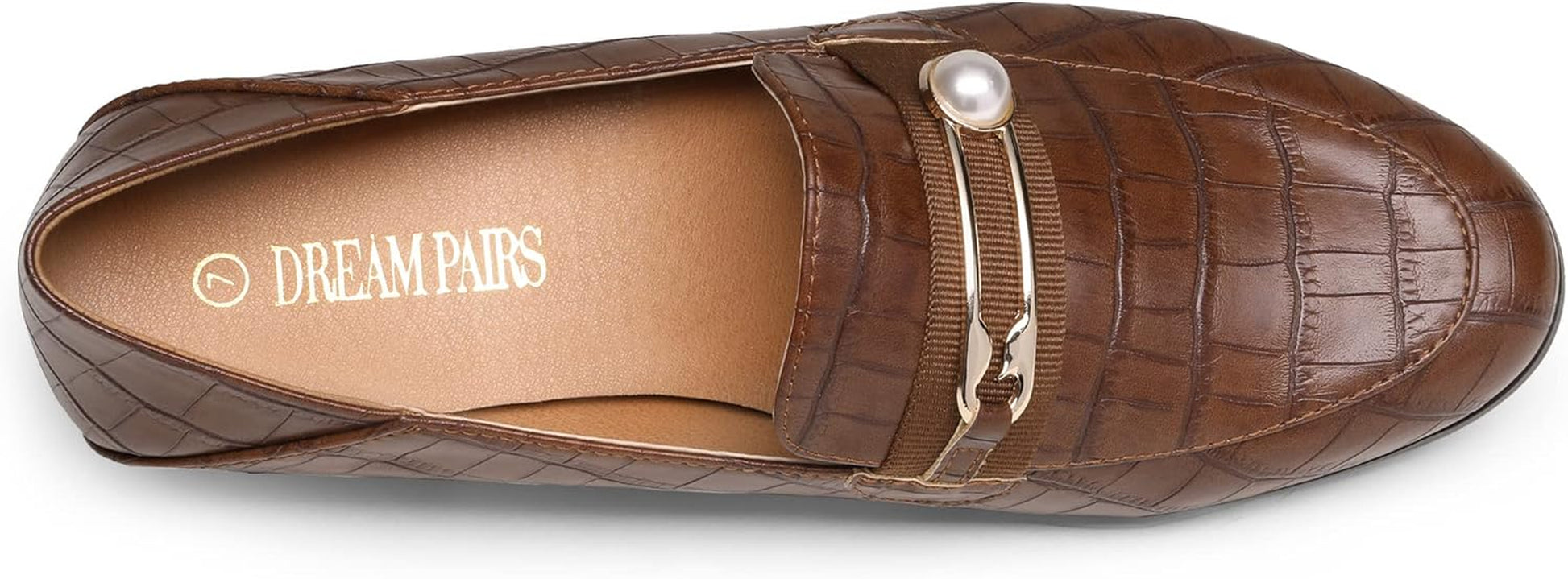 Loafers for Women Slip on Comfortable round Toe Casual Fashion Flats Dressy Shoes