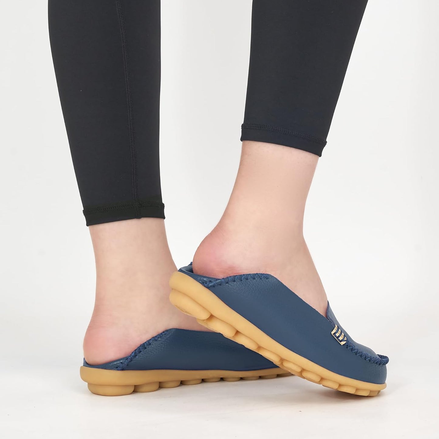 Womens Loafers Flats Shoes: Comfort round Toe Slip on Soft Moccasins Dressy Loafer for Driving Walking