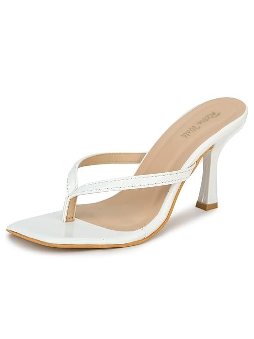 Retro Walk Girls and Women Fashion Heel (Size-UK-8) (Color-WHITE)